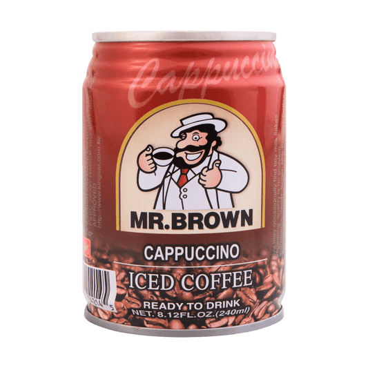 MR. BROWN Coffee Cappuccino 240ml - 台湾伯朗 三合一咖啡 卡布奇诺风味 240ml