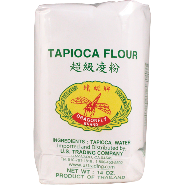 DRAGONFLY Tapioca Flour - 蜻蜓牌 超级菱粉 14 OZ