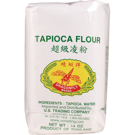 DRAGONFLY Tapioca Flour - 蜻蜓牌 超级菱粉 14 OZ