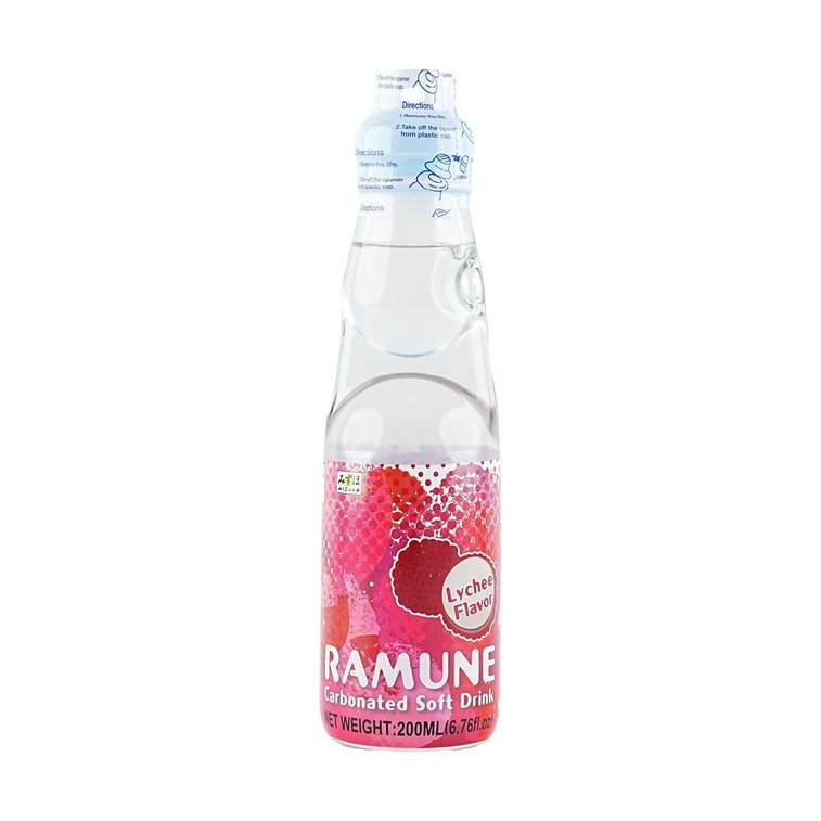 Mizuho Ramune,Lychee 6.76 fl oz - 日本Mizuho弹珠汽水 荔枝味 200ml