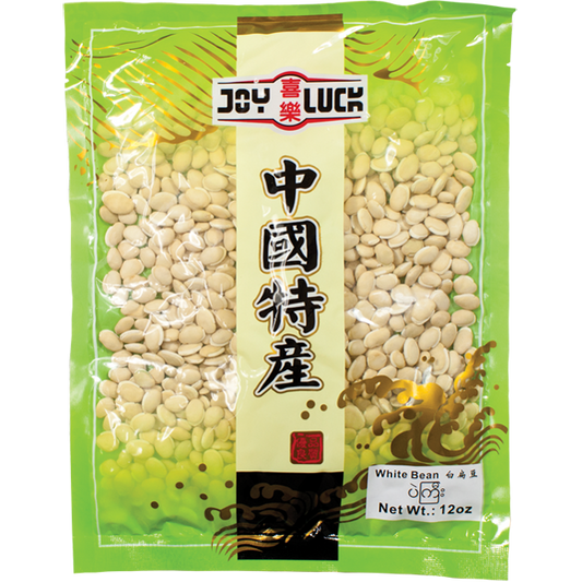 JOYLUCK WHITE BEAN - 喜乐 白扁豆 12oz