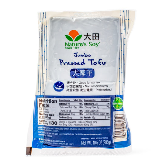 大田大厚干 298 克 - Nature's Soy Jumbo Pressed Tofu 298 g