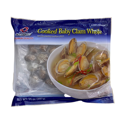 Frozen Cooked Baby Clam Whole 14 oz - 熟花蛤