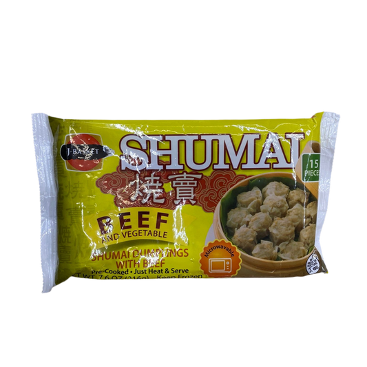 J-BASKET SHUMAI BEEF 15P 7.60 OZ - 日式牛肉烧卖