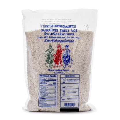 三隻女人牌糯米5 磅- Three Ladies Brand Sweet Rice 5 lb