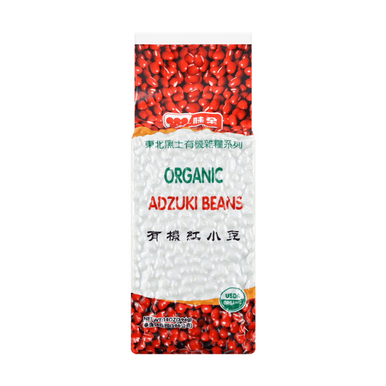 WEI-CHUAN Organic Adzuki Beans - 味全有机红豆 14oz/396g