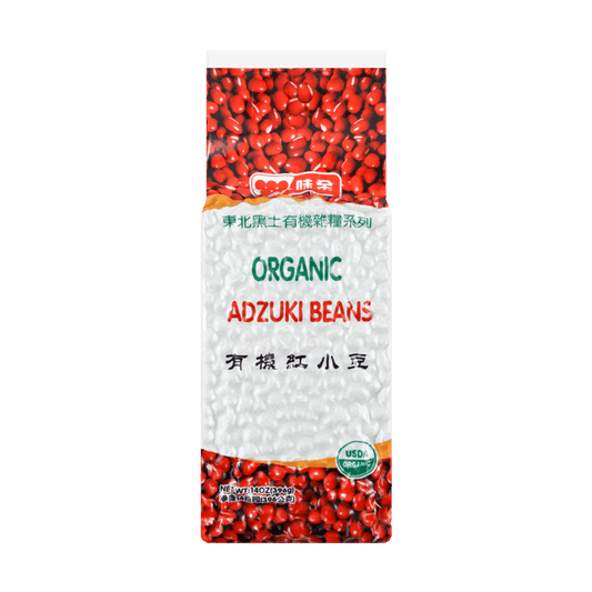 WEI-CHUAN Organic Adzuki Beans - 味全有机红豆 14oz/396g