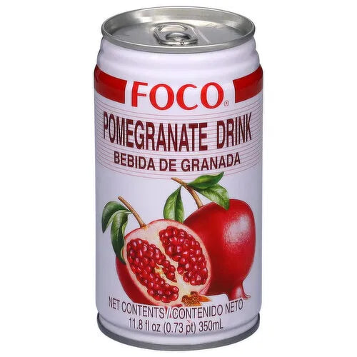 Foco Pomegranate Drink 11.8 FL OZ - 泰國FOCO 石榴汁350ml