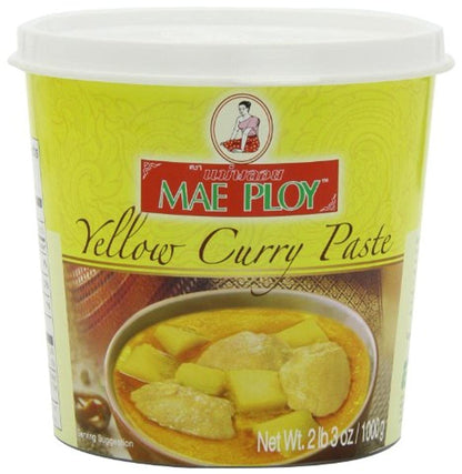 Mae Ploy Yellow Curry Paste 1kg - 泰国黄咖喱酱