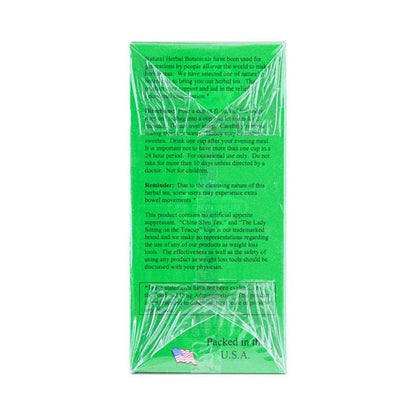 TEA POT BRAND China Slim Herbal Tea Extra Strength 36 Tea Bags / 90g - 美國茶壺牌強效減肥茶36包入/90g