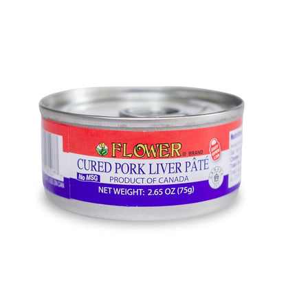 Flower Brand Cured Pork Liver Paste - 花牌 腌制猪肝酱 2.65 oz