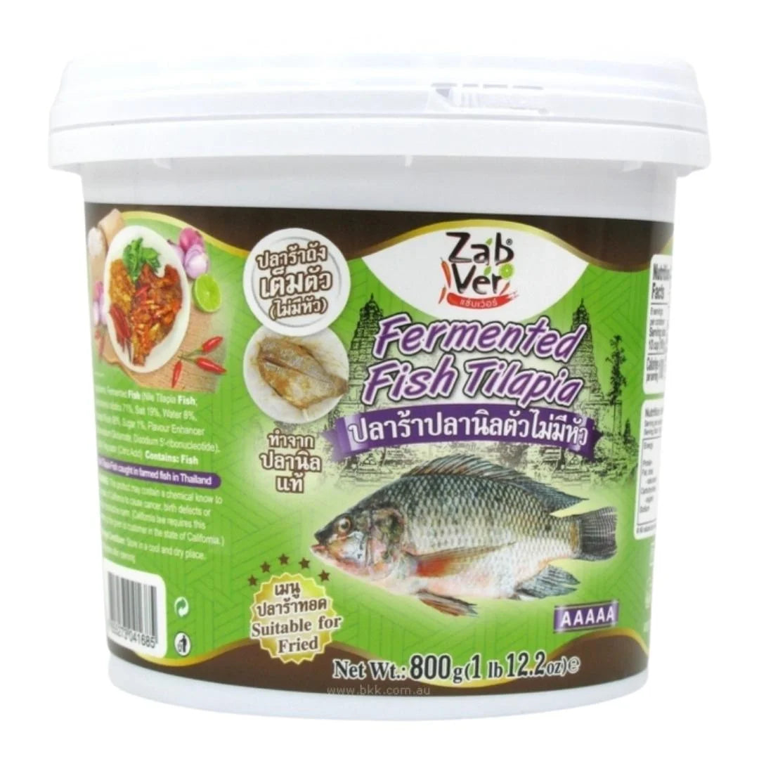 Zab Ver Fermented Fish Tilapia 800g