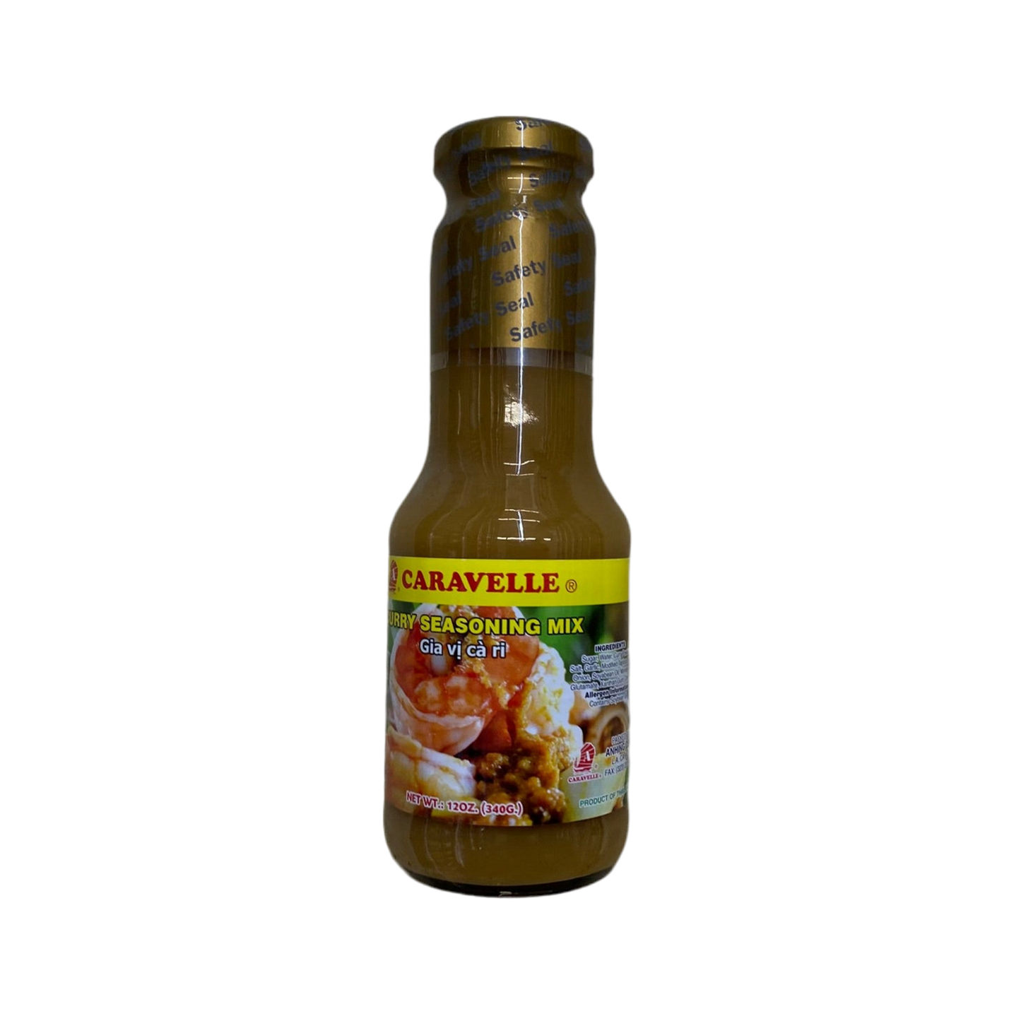 Caravelle Curry Seasoning Mix - 咖喱调味酱 12oz/340ml