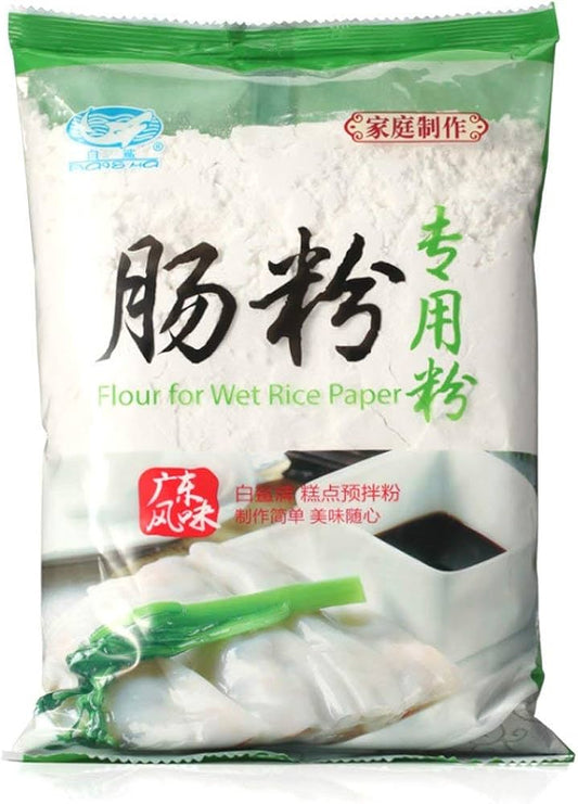 Baisha Flour Rice Roll Flour - 白鲨 肠粉专用粉 1 lb