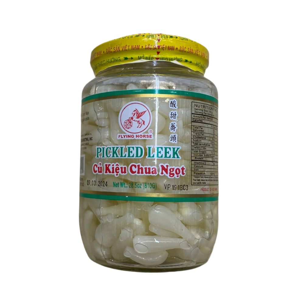 Flying Horse Pickled Leek - 飞马牌 酸甜荞头 28.5oz/810g