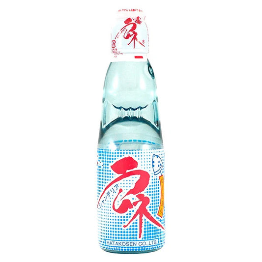 HATAKOSEN Ramune Soda Original Flavor  Soda 6.76 fl oz - 日本HATAKOSEN弹珠汽水 原味 200ml