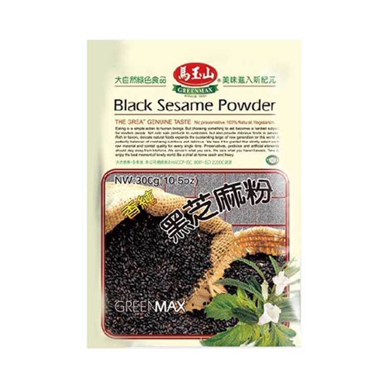 Black Sesame Powder 10.6oz - 马玉山黑芝麻粉 300g