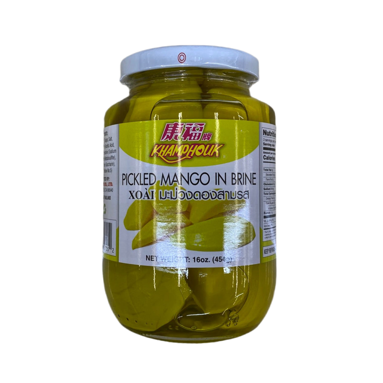 KF Pickled Mango - 康福 腌芒果 16oz/454g