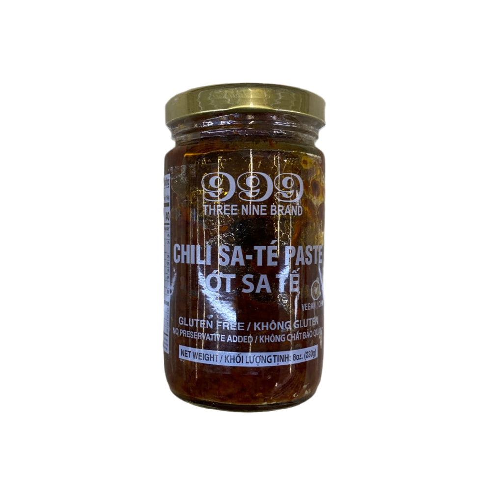 THREE NINE BRAND Chili Sa-te Paste - 999牌潮州沙爹 8oz/230g