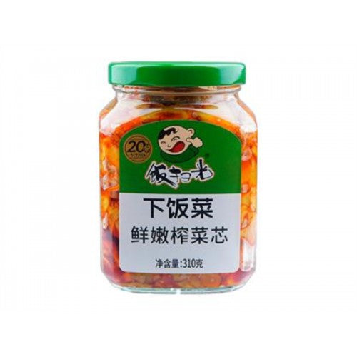 饭扫光鲜嫩榨菜芯 - FSG PICKLED MUSTARD TUBER 310g