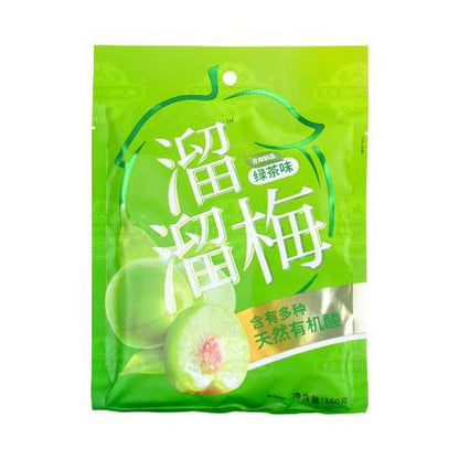 溜溜梅 青梅制品 绿茶口味 160g LIULIU ORCHARD Green Plum Green Tea Flavor 160g