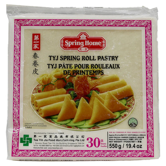 TYJ Spring Roll Pastry 10" 30Pcs - 第一家大春捲皮