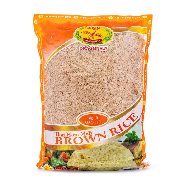 蜻蜓牌泰國糙米- Dragonfly Thai Brown Rice 5lb