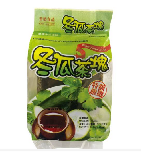 CHISHENG White Gourd Drink 575g - 台湾耆盛冬瓜茶塊 575g