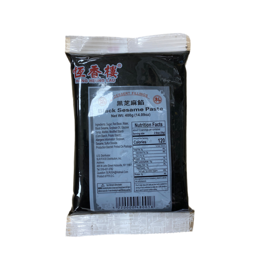 Black Sesame Paste 400g - 恒香楼 黑芝麻馅 400g