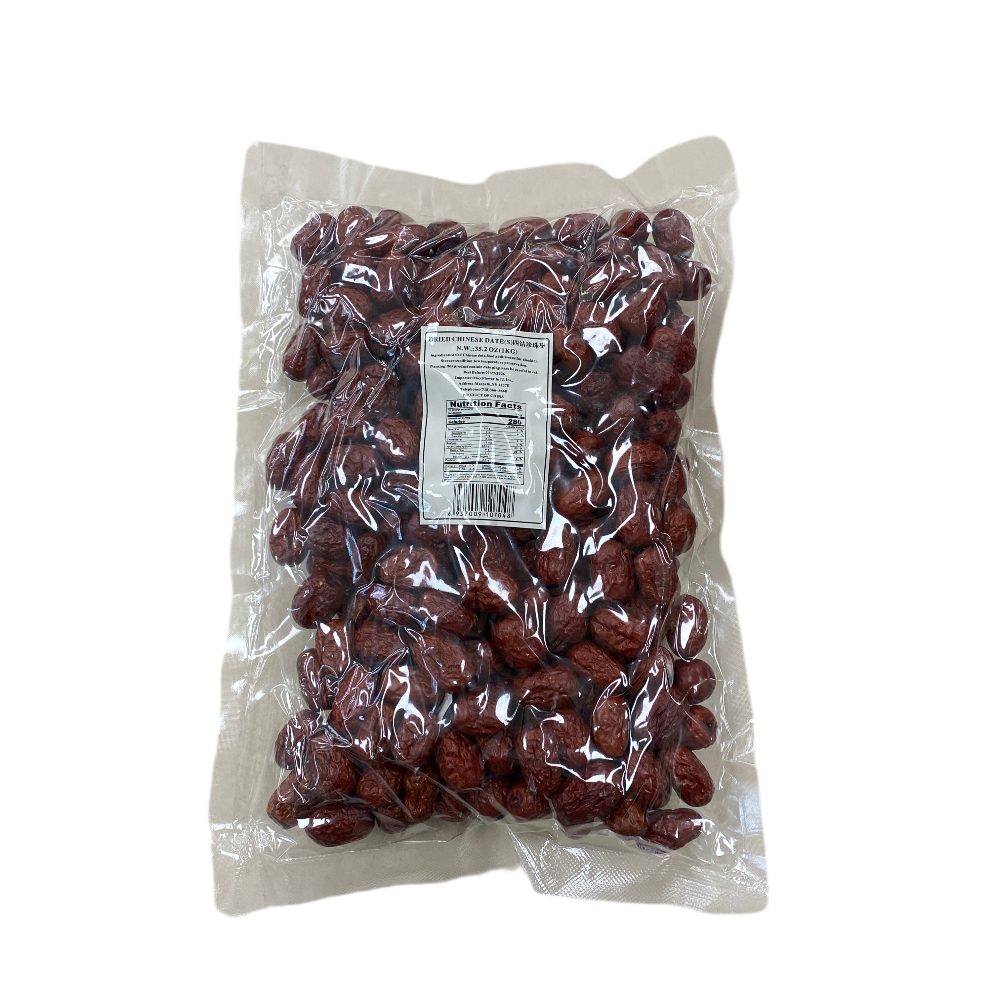 DRIED CHINESE DATES - 四钻珍珠枣 35.2 oz/1 kg