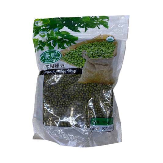 Kangle USDA Organic Mung Bean - 康乐 USDA有机绿豆 907g/32oz