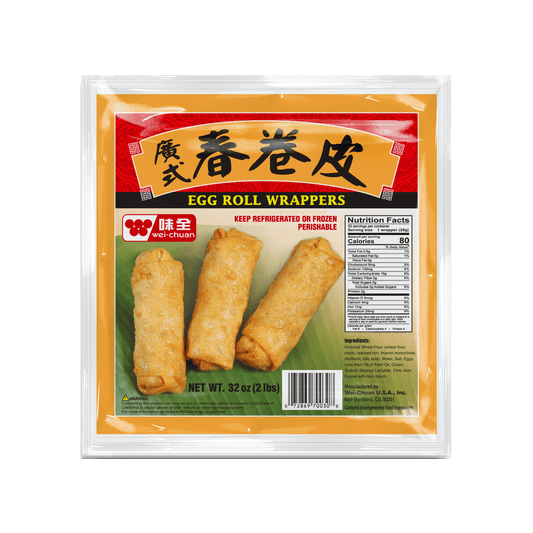 Wei-Chuan Egg Roll Wrapper - 味全廣式春季捲皮32oz