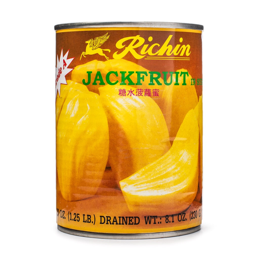 RICHIN Jackfruit in Can 20 oz - 利成 糖水菠萝蜜 20 盎司