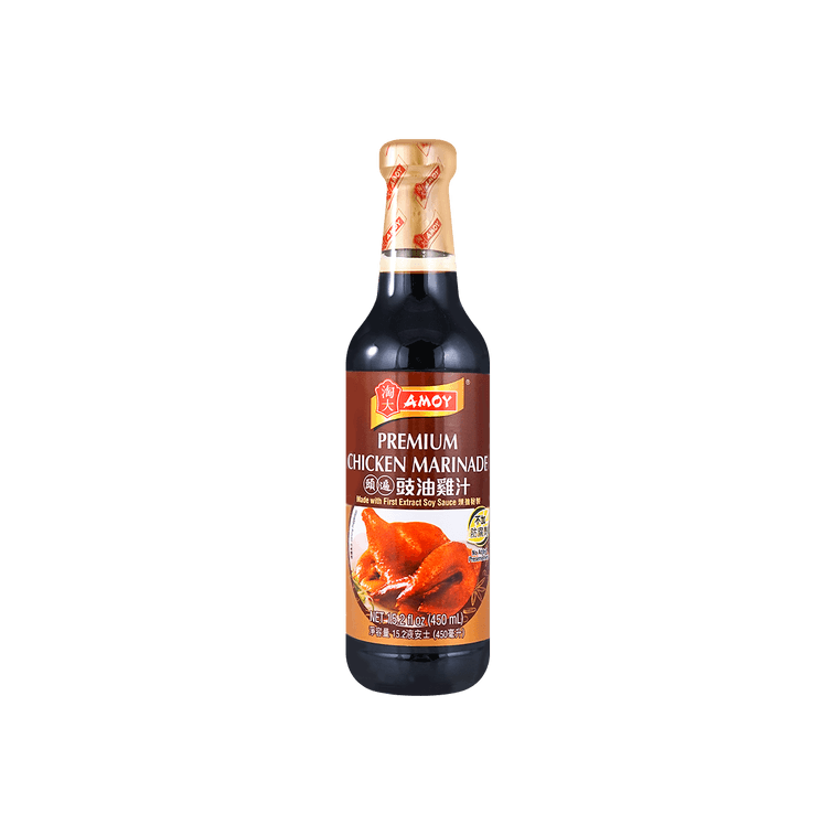 Amoy Premium Chicken Marinade Sauce Made From Soy Sauce, 15.22 oz - 淘大 头遍豉油鸡汁 450ml