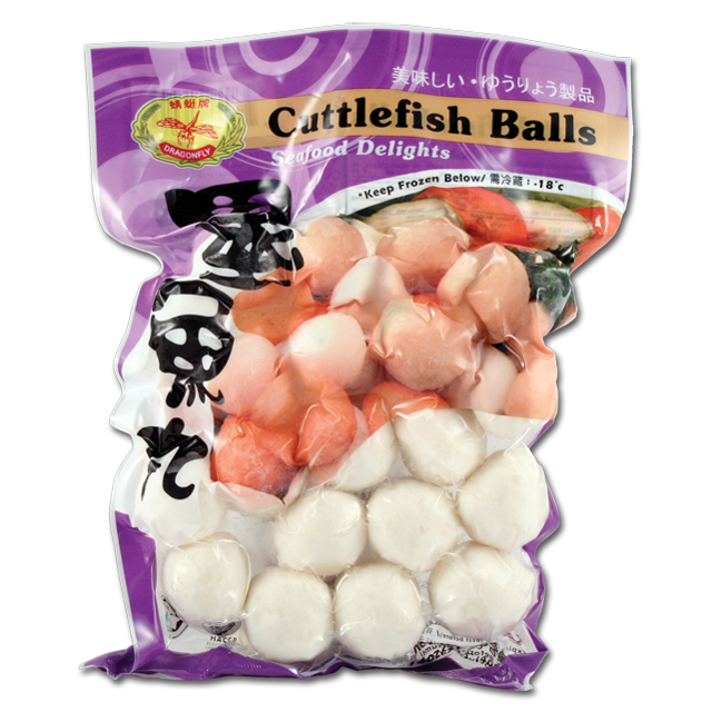 DRAGONFLY Cuttlefish Ball - 蜻蜓牌 墨鱼丸 14oz