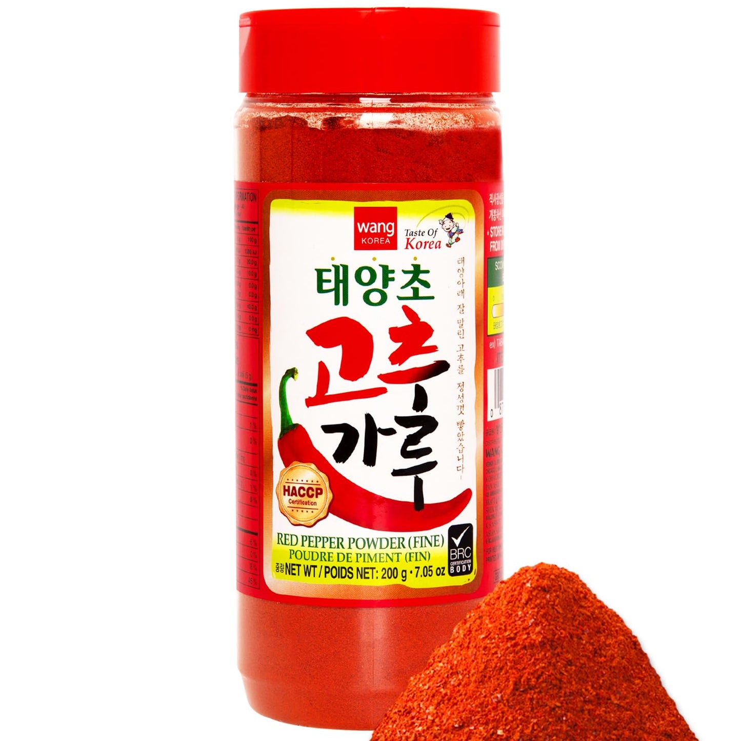 Wang Red Pepper Powder  FINE Gochugaru 7.05oz/200g - 韩国辣椒粉 细