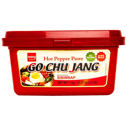 WANG 韓國辣醬- Wang Gochujang, Korean Red Pepper Paste, 2.2Pound