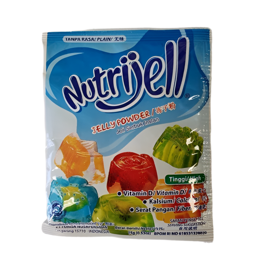 Nutrijell Jelly Powder Plain 15 Gram - 冻子粉