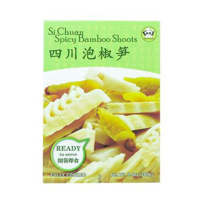 新健康 四川泡椒笋(即食) 280g - NEW HEALTH Si Chuan Spicy Bamboo Shoots 280g