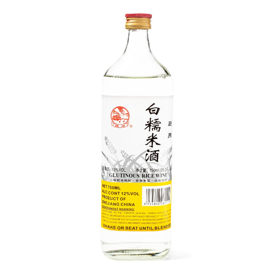 glutinous rick cooking wine - 錢湖牌 白糯米酒 12% 750ml