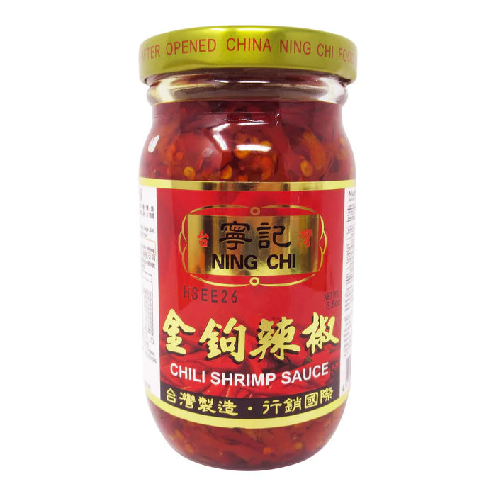 寧記金鉤辣椒- 寧記金鉤辣椒- Ning Chi Chili Shrimp Sauce 160g 