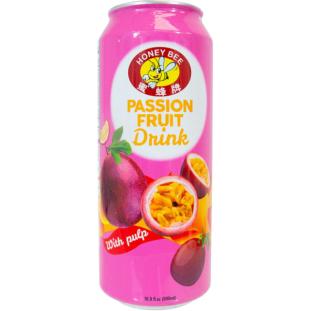 Honey Bee Passionfruit drink - 蜜蜂牌百香果饮料 500ml