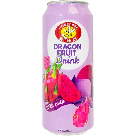 Honey Bee Dragonfruit drink - 蜜蜂牌 火龙果饮料 500ml