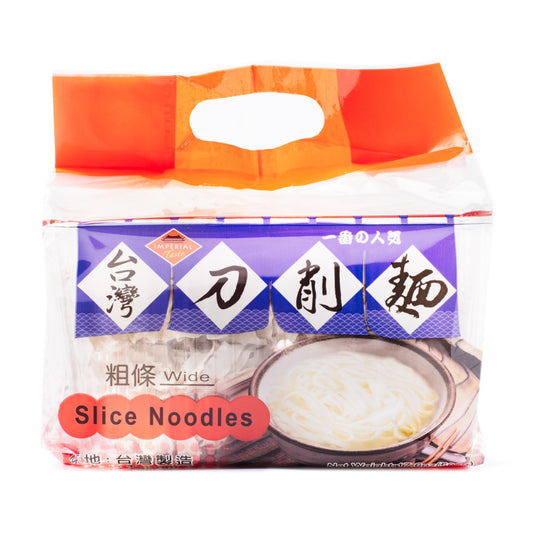 IMPERIAL TASTE Taiwanese Wide Slice Noodles - 御品香 刀削面 粗条/中条 900g