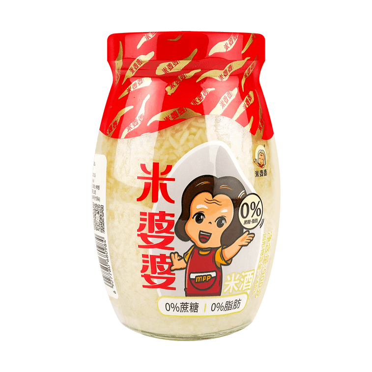 MIPOPO Sweet Fermented Rice 900g - 米婆婆 甜香酒酿 0%蔗糖脂肪 900g