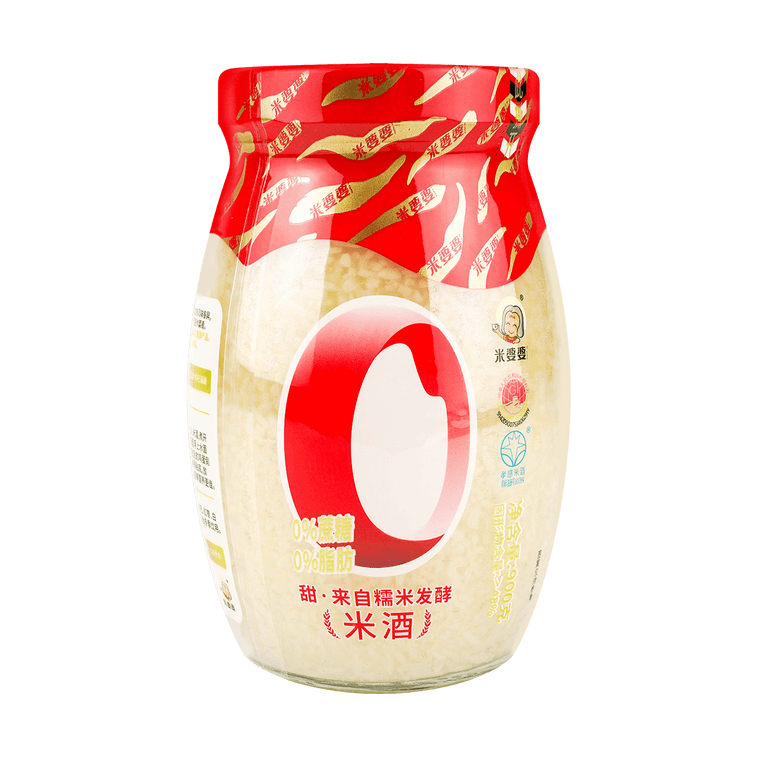 MIPOPO Sweet Fermented Rice 900g - 米婆婆 甜香酒酿 0%蔗糖脂肪 900g