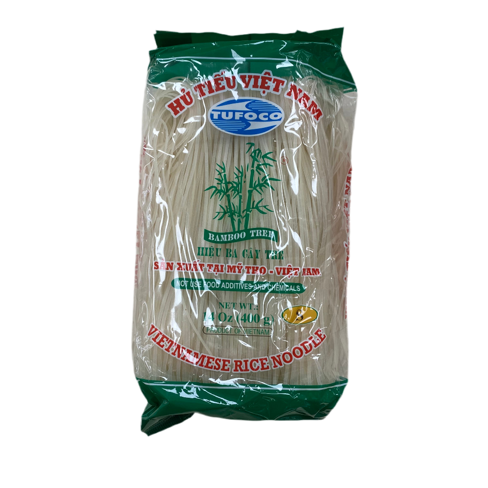 TUFOCO Bamboo Tree Rice Vermicelli G (Bun Tuoi) -  三竹牌 越南米粉 400g