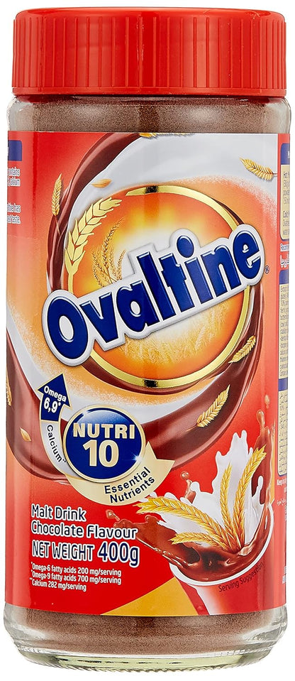 Ovaltine Malt Beverage Mix 400g - 阿華田麥芽可可粉巧克力麥乳精400g