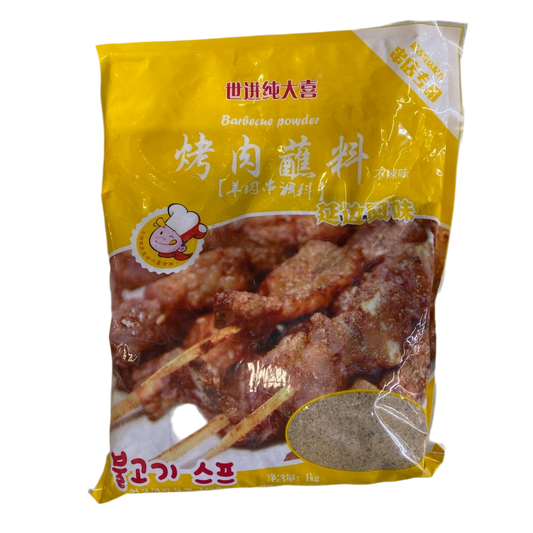 世進純大喜烤肉沾料羊肉串調味料不辣1Kg