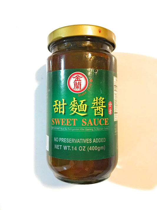 金蘭甜麵醬14 OZ - KIMLAN Sweet Sauce (Vegetarian) 396g